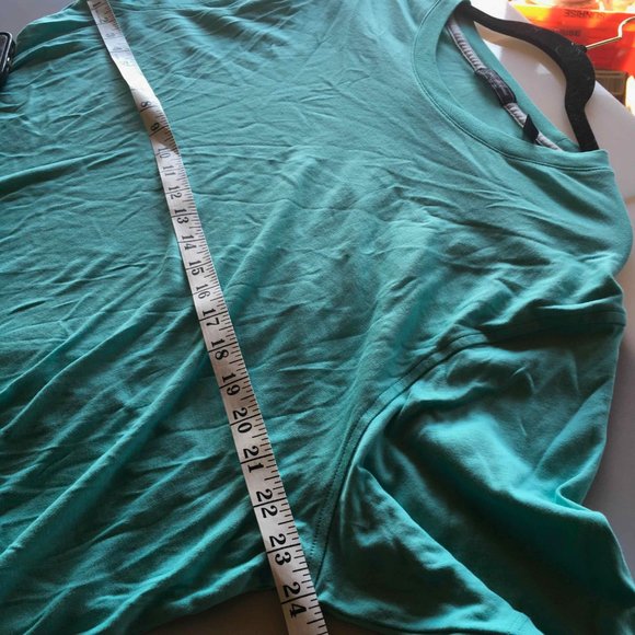 Men's Sak Fifth Avenue Turquoise T-Shirt - Picture 4 of 6